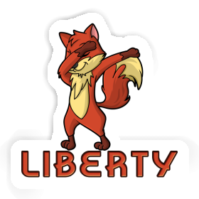 Sticker Fox Liberty Image