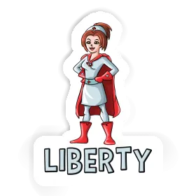Nurse Sticker Liberty Image