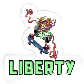 Liberty Sticker Monster Image