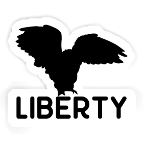 Sticker Owl Liberty Image