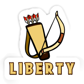 Liberty Sticker Arrow Bow Image