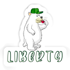 Aufkleber Eisbär Liberty Image