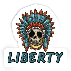 Baby-Skull Sticker Liberty Image