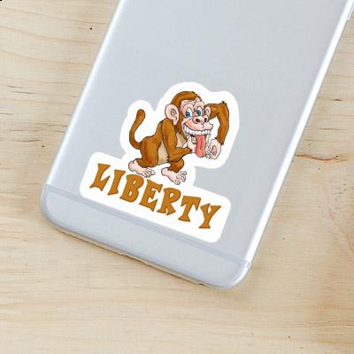 Sticker Liberty Gorilla Notebook Sticker Liberty Gorilla Notebook Image