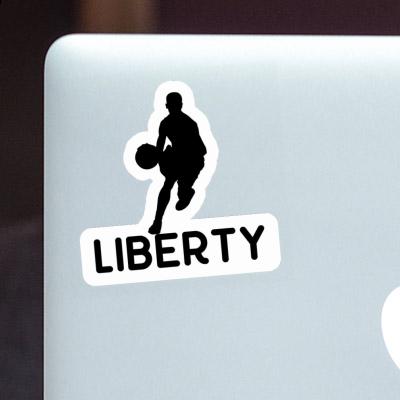 Basketball Player Sticker Liberty Image