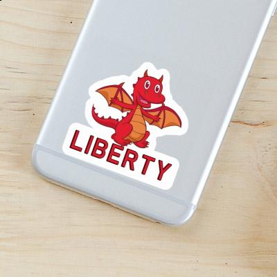Sticker Liberty Baby Dragon Laptop Sticker Liberty Baby Dragon Laptop Image