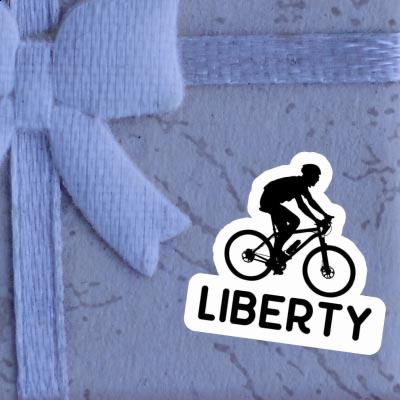 Liberty Sticker Biker Notebook Liberty Sticker Biker Gift package Image