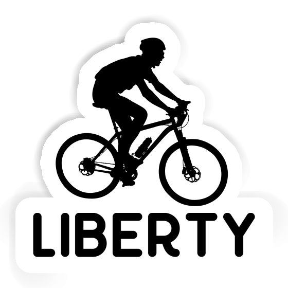 Liberty Sticker Biker Notebook Liberty Sticker Biker Gift package Image