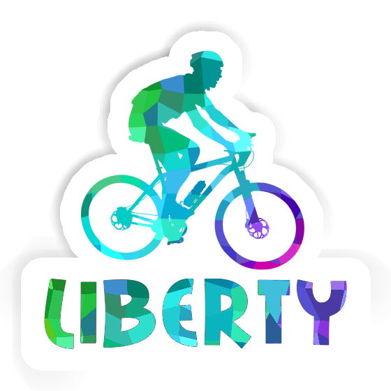 Autocollant Liberty Vététiste Autocollant Liberty Vététiste Image