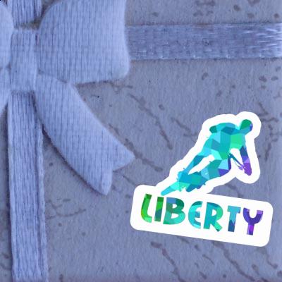 Liberty Autocollant Vététiste Liberty Autocollant Vététiste Image