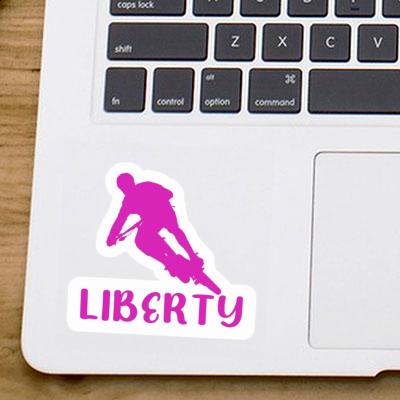 Sticker Biker Liberty Notebook Sticker Biker Liberty Gift package Image