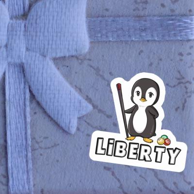 Billardspieler Aufkleber Liberty Laptop Billardspieler Aufkleber Liberty Laptop Image