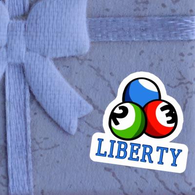 Autocollant Liberty Boule de billard Notebook Autocollant Liberty Boule de billard Notebook Image