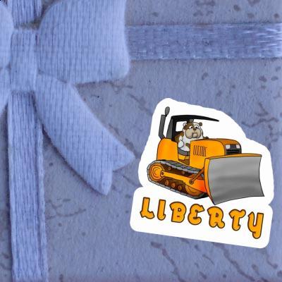 Bulldozer Autocollant Liberty Laptop Bulldozer Autocollant Liberty Laptop Image