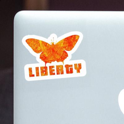 Schmetterling Sticker Liberty Notebook Schmetterling Sticker Liberty Notebook Image