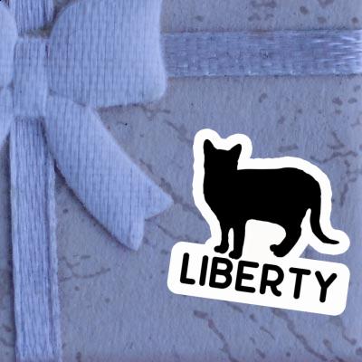 Sticker Liberty Katze Sticker Liberty Katze Image