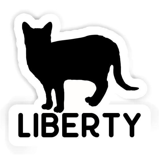 Sticker Liberty Katze Sticker Liberty Katze Image