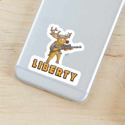 Liberty Sticker Hirsch Notebook Liberty Sticker Hirsch Gift package Image