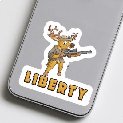 Liberty Sticker Deer Notebook Liberty Sticker Deer Gift package Image