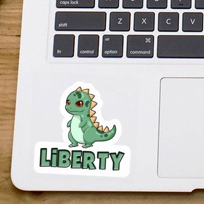 Autocollant Liberty Dino Notebook Autocollant Liberty Dino Notebook Image