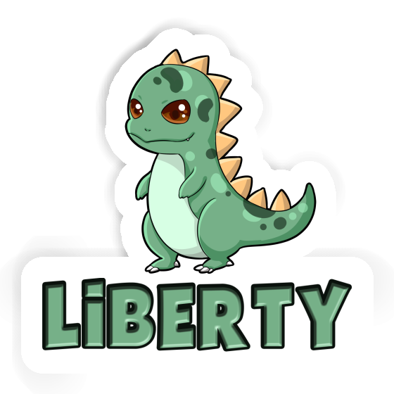 Autocollant Liberty Dino Notebook Autocollant Liberty Dino Gift package Image