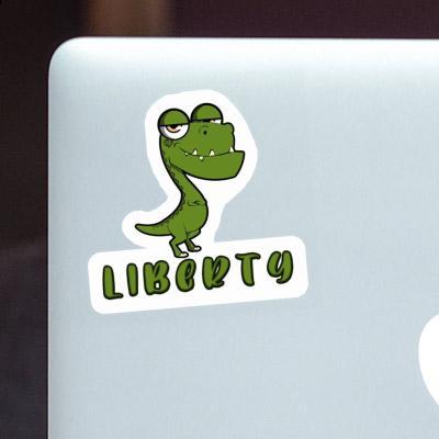 Dinosaurier Sticker Liberty Notebook Dinosaurier Sticker Liberty Notebook Image