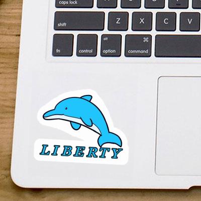 Delphin Sticker Liberty Gift package Image