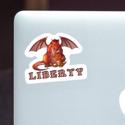 Sticker Liberty Drache Sticker Liberty Drache Image