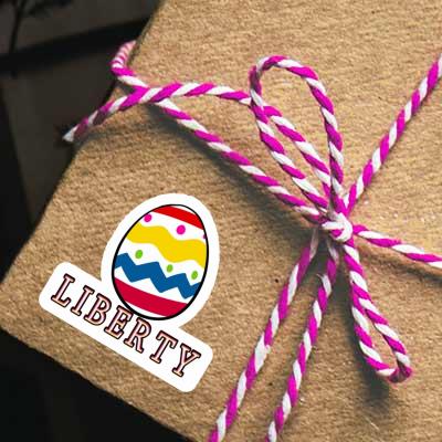 Œuf Autocollant Liberty Notebook Œuf Autocollant Liberty Gift package Image