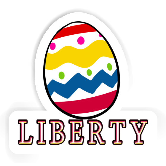 Œuf Autocollant Liberty Notebook Œuf Autocollant Liberty Gift package Image