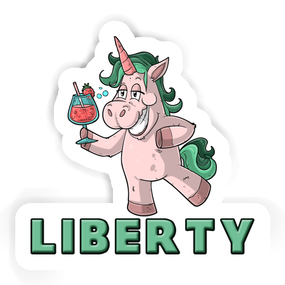 Liberty Sticker Party Unicorn Notebook Liberty Sticker Party Unicorn Notebook Image
