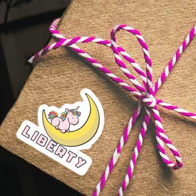 Sticker Unicorn Liberty Notebook Sticker Unicorn Liberty Notebook Image