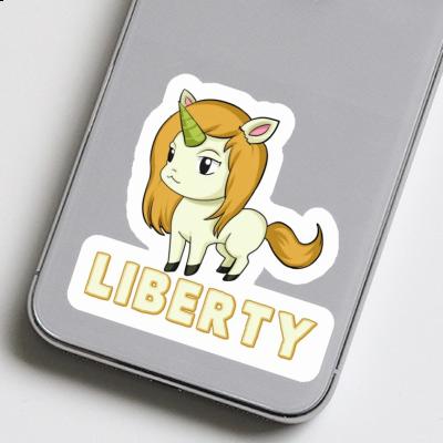 Autocollant Licorne Liberty Notebook Autocollant Licorne Liberty Notebook Image