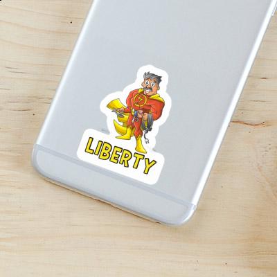Liberty Autocollant Électricien Notebook Liberty Autocollant Électricien Gift package Image