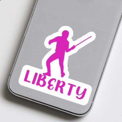 Liberty Aufkleber Fechter Liberty Aufkleber Fechter Image