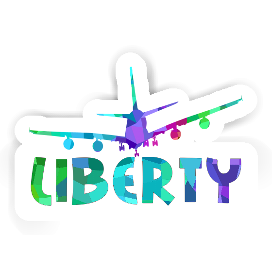 Avion Autocollant Liberty Laptop Avion Autocollant Liberty Laptop Image