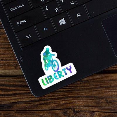 Freeride Biker Autocollant Liberty Laptop Freeride Biker Autocollant Liberty Laptop Image