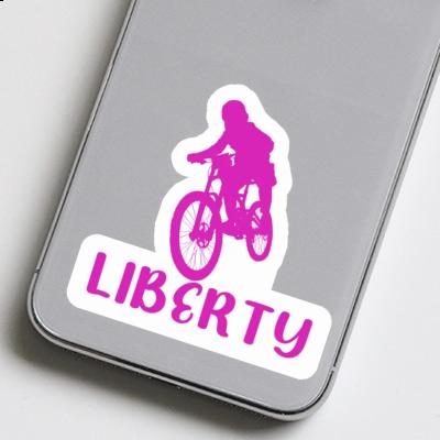 Autocollant Freeride Biker Liberty Laptop Autocollant Freeride Biker Liberty Laptop Image