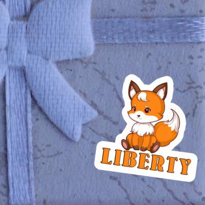 Autocollant Renard Liberty Gift package Image