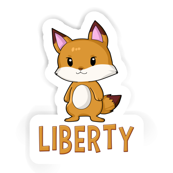 Liberty Aufkleber Fuchs Notebook Liberty Aufkleber Fuchs Gift package Image
