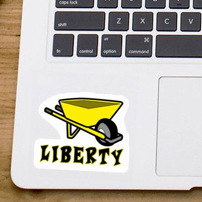 Autocollant Liberty Brouette Gift package Image
