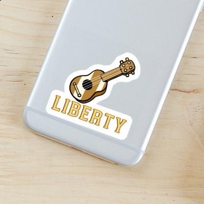 Liberty Autocollant Guitare Laptop Liberty Autocollant Guitare Laptop Image