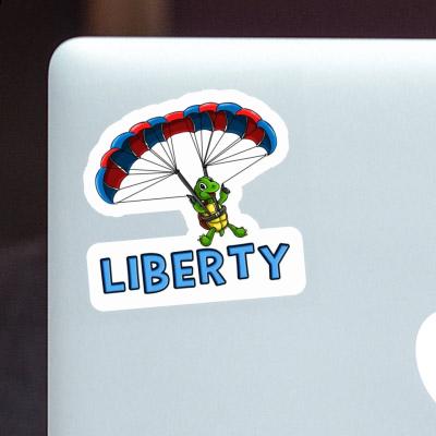 Autocollant Pilote de parapente Liberty Notebook Autocollant Pilote de parapente Liberty Notebook Image
