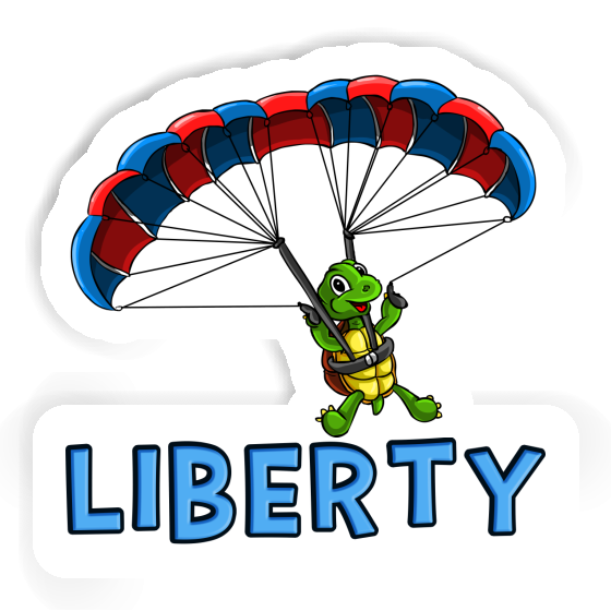 Autocollant Pilote de parapente Liberty Notebook Autocollant Pilote de parapente Liberty Gift package Image