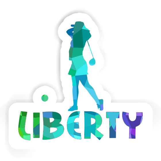 Sticker Liberty Golferin Gift package Image