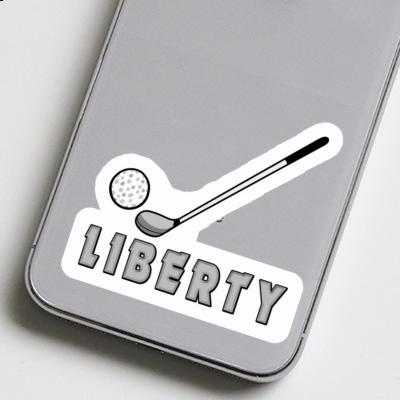 Aufkleber Golfschläger Liberty Notebook Aufkleber Golfschläger Liberty Gift package Image