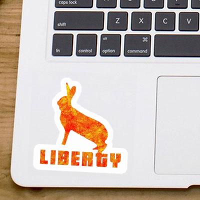 Liberty Sticker Hase Liberty Sticker Hase Image