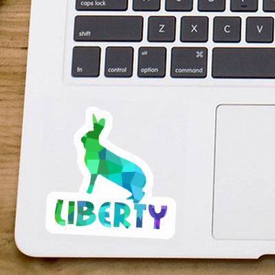 Autocollant Lapin Liberty Autocollant Lapin Liberty Image