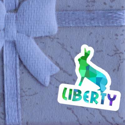 Autocollant Lapin Liberty Notebook Autocollant Lapin Liberty Gift package Image