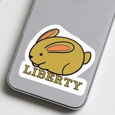 Liberty Autocollant Lapin Liberty Autocollant Lapin Image